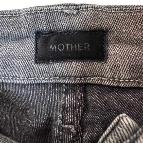 Mother Denim The Roller Ankle Fray Supermoon wide-leg jeans size 28 - Picture 5 of 6